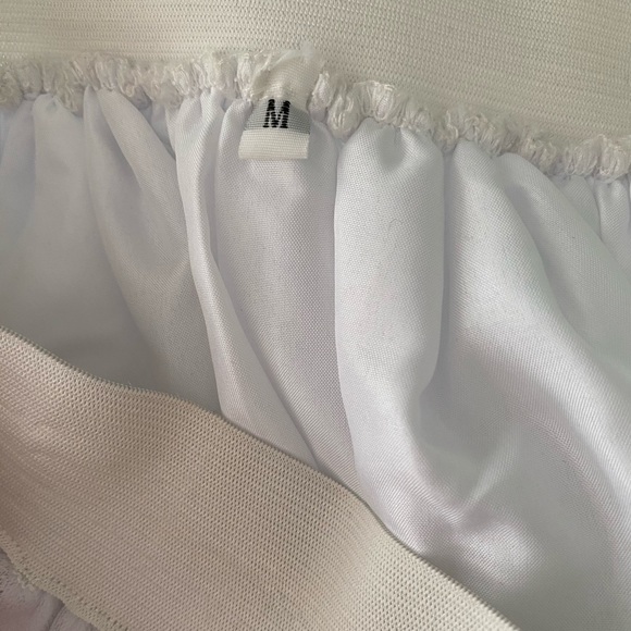 White/Off-white Tulle Skirt - Picture 3 of 4